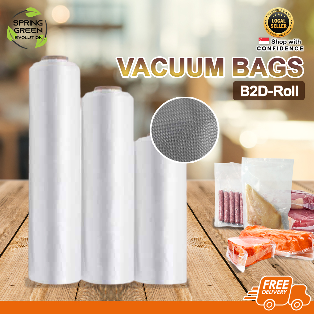 Embossing Vacuum bags In Roll (B2DRoll) SGE Singapore
